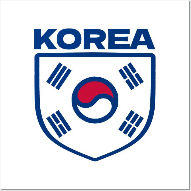 Korea World Cup Soccer Wall Art by Issho Ni